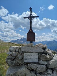 Photo de Günter Senn le long du parcours