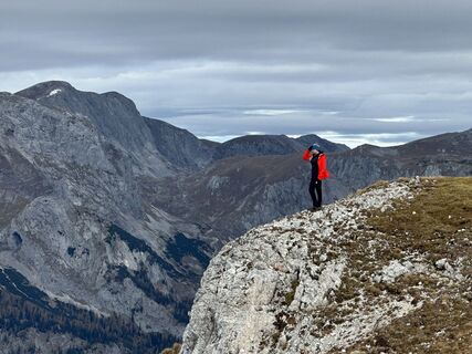 Photo de Andreas Gramsel le long du parcours