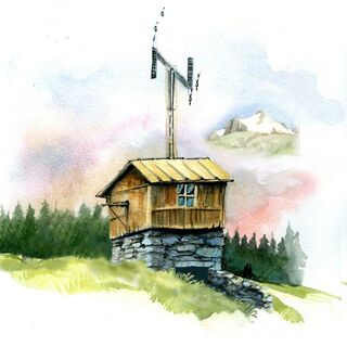 Chappe-Telegraph Blaue Fels