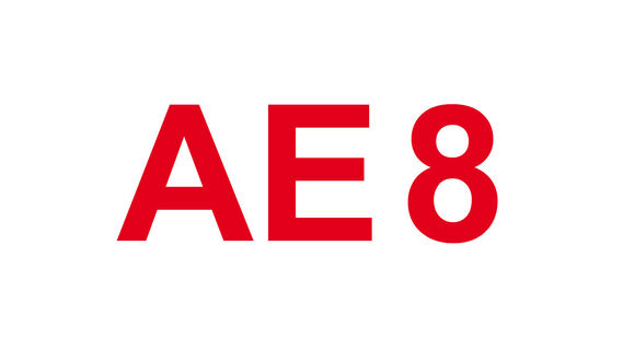 Markierung Wanderweg AE8 Aerzen