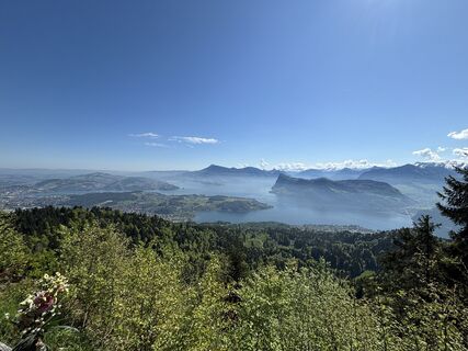 Foto de Dominik Wymann a lo largo del recorrido