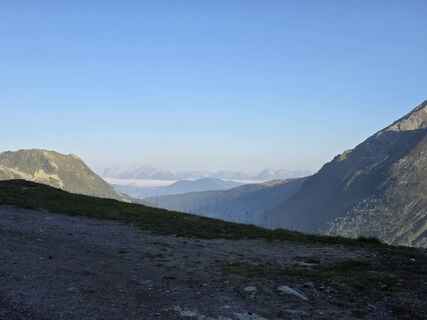 Foto de Rainer Kiening a lo largo del recorrido