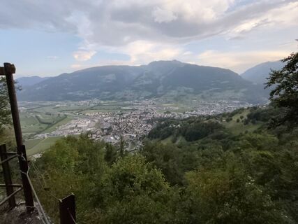 Foto von Peter Seliner entlang der Tour