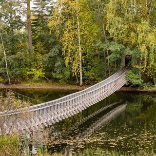 Hängebrücke über den Tainionvirta