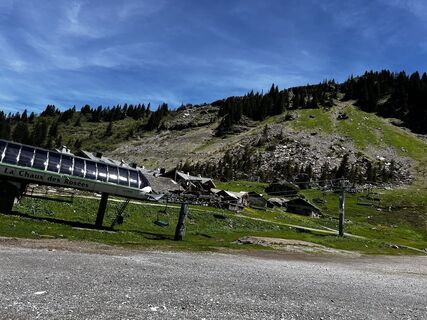 Foto von Dominique BERTHET entlang der Tour