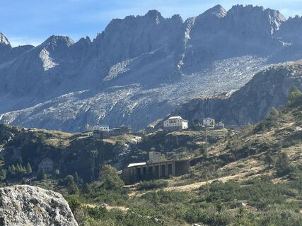 Photo de Agnese Martinelli le long du parcours