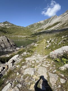 Fotografia z Marianne Grobner na trase