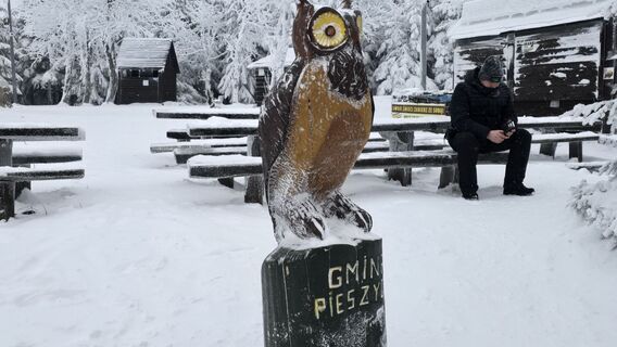 Foto von Katja Senkel entlang der Tour