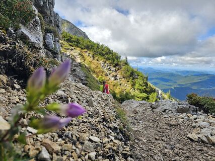 Foto von Marco entlang der Tour