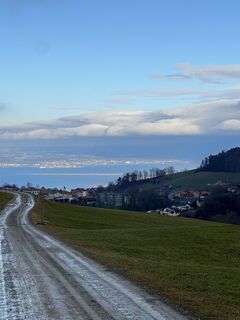 Foto von Cyrill Bischof entlang der Tour