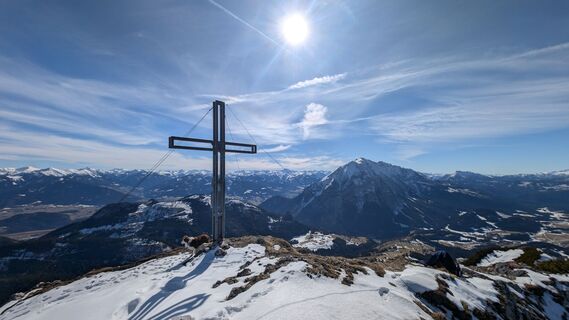 Foto von Klaus Lehner entlang der Tour