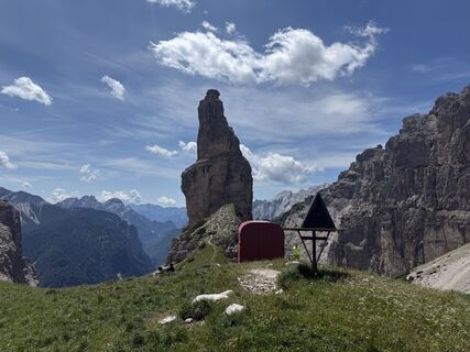 Foto de Henk Dijkstra a lo largo del recorrido