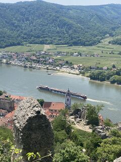 Foto von Friedrich Schlager entlang der Tour