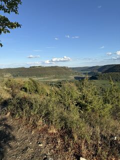 Foto von Kessy Feiler entlang der Tour