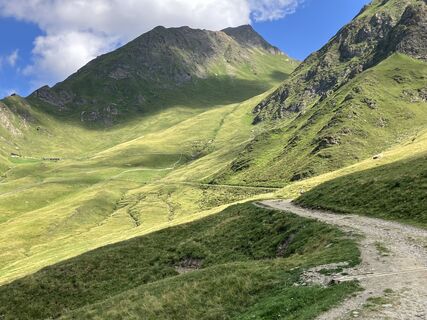 Foto von Gianfranco Beccaro entlang der Tour