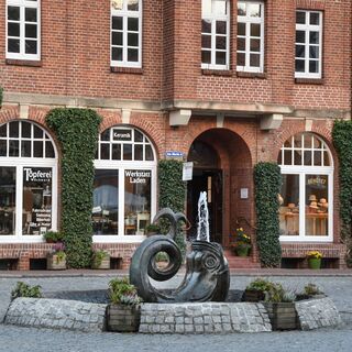 Marktplatz in Hitzacker (Elbe)
