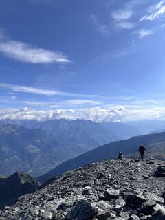 Photo de David Shorts le long du parcours