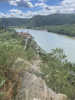 Foto von Franz Stumvoll entlang der Tour
