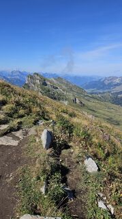 Foto von Daniela Lindau entlang der Tour