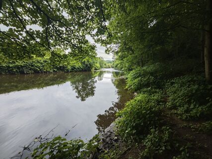 Photo de Björn Heun le long du parcours