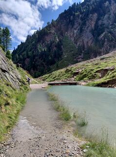 Foto von Sabine Steuxner entlang der Tour