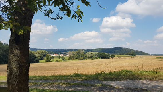 Spätsommer am Bahnradweg Rotkäppchenland