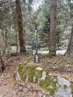Foto de Gerhard Doberschek a lo largo del recorrido