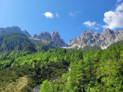 Foto de Gianni Varutti a lo largo del recorrido
