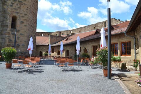 Innenhof Burg Steinsberg