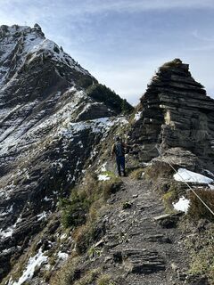 Foto von Justin Winsauer entlang der Tour