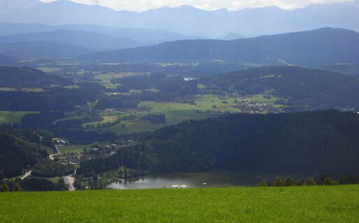 Bick auf den Urbansee und das Glantal