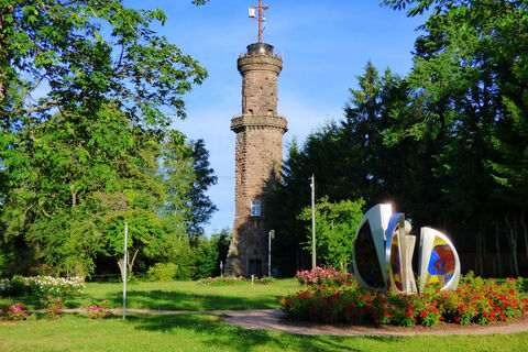 Duftrosenpark am Friedrichsturm