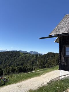 Foto von Heinz Sperl entlang der Tour