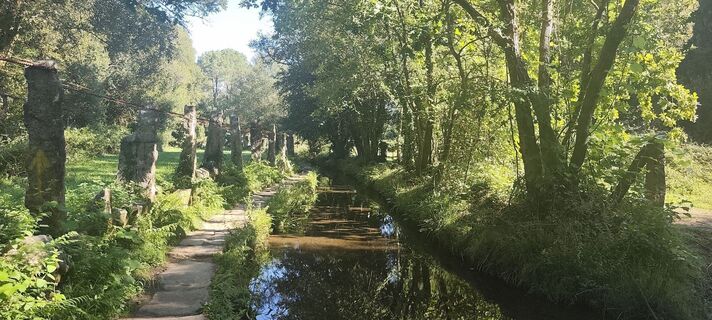 Foto von Iryna entlang der Tour