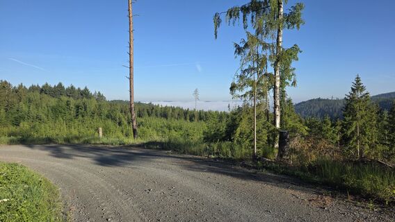 Zdjęcie z Berg504 wzdłuż trasy