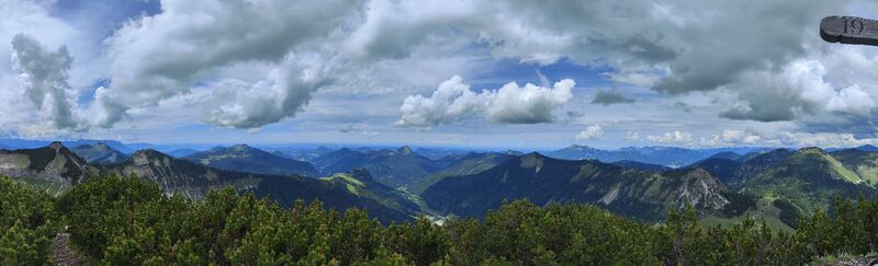 Foto von Andreas Oberholzer entlang der Tour