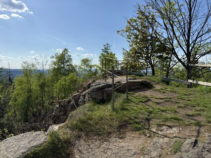 Zdjęcie z Norbert Herbig wzdłuż trasy