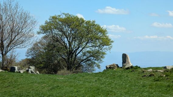 Photo de Richard Schwald le long du parcours