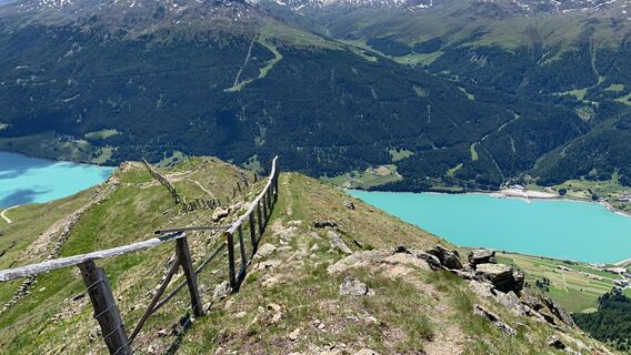 Photo de Daniel Marti le long du parcours
