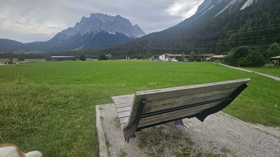 Foto von Klaus Reinhold entlang der Tour