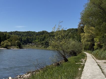 Foto von Friederike Steyrer entlang der Tour
