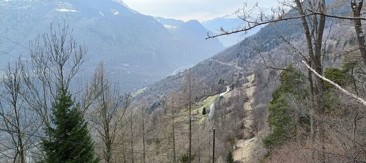 Foto de Urs Huebscher a lo largo del recorrido