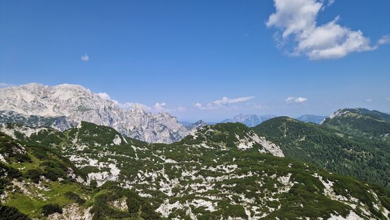 Foto von Marko Černivec entlang der Tour