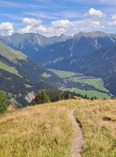 Foto von Petra Matthes entlang der Tour