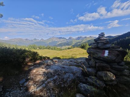 Foto de marco conte a lo largo del recorrido