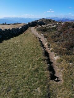 Photo de Dagmar Hofer le long du parcours