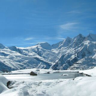 Aussicht auf ein wunderschönes Panorama
