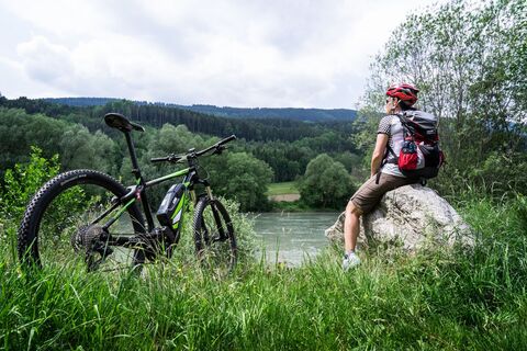 Mit dem e-Bike in den Drauauen Rosental - Villach unterwegs