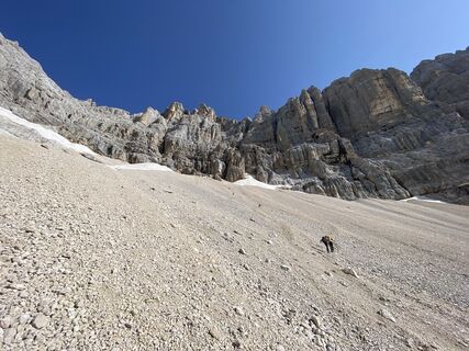 Photo de Nicola Biancardi le long du parcours