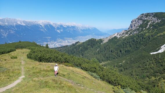 Foto von Walter Jenewein entlang der Tour